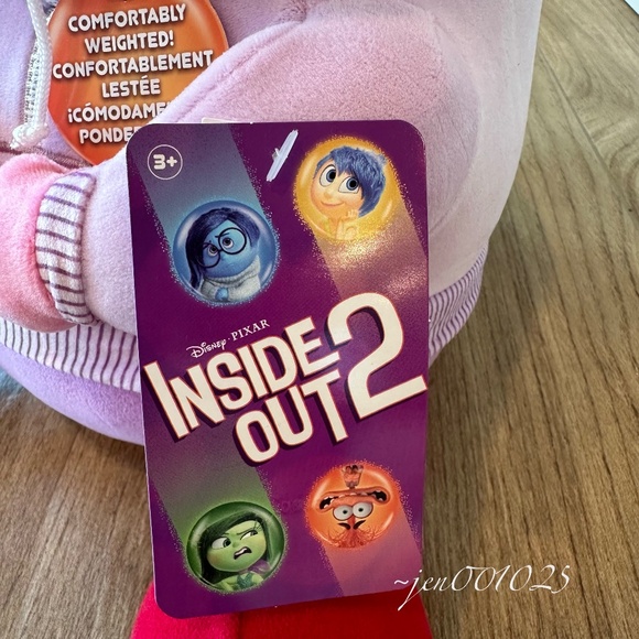 Disney Pixar Inside Out 2 Embarrassment Weighted Plush - Picture 13 of 14